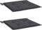 vidaXL - Tuinstoelkussens - 2 - st - 50x50x3 - cm - oxford - stof - antracietkleurig