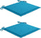 vidaXL - Tuinstoelkussens - 2 - st - 50x50x3 - cm - stof - blauw