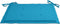 vidaXL - Tuinstoelkussens - 2 - st - 50x50x3 - cm - stof - blauw