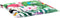 vidaXL - Tuinstoelkussens - 2 - st - 50x50x3 - cm - stof - meerkleurig