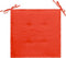 vidaXL - Tuinstoelkussens - 2 - st - 50x50x3 - cm - stof - rood