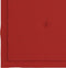 vidaXL - Tuinstoelkussens - 2 - st - 50x50x3 - cm - stof - rood