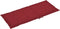 vidaXL - Tuinstoelkussens - 2 - st - hoge - rug - 120x50x3 - cm - stof - wijnrood