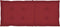 vidaXL - Tuinstoelkussens - 2 - st - hoge - rug - 120x50x3 - cm - stof - wijnrood