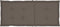 vidaXL - Tuinstoelkussens - 2 - st - hoge - rug - 120x50x3 - cm - stof - taupe