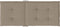 vidaXL - Tuinstoelkussens - 2 - st - hoge - rug - 120x50x3 - cm - stof - taupe