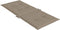 vidaXL - Tuinstoelkussens - 2 - st - hoge - rug - 120x50x3 - cm - stof - taupe