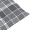 vidaXL - Tuinstoelkussens - 4 - st - 100x50x3 - cm - oxford - stof - ruitpatroon - grijs