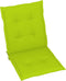 vidaXL - Tuinstoelkussens - 4 - st - 100x50x3 - cm - oxford - stof - heldergroen