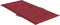 vidaXL - Tuinstoelkussens - 4 - st - 100x50x3 - cm - oxford - stof - wijnrood