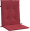 vidaXL - Tuinstoelkussens - 4 - st - 100x50x3 - cm - oxford - stof - wijnrood
