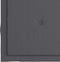 vidaXL - Tuinstoelkussens - 4 - st - 40x40x3 - cm - oxford - stof - antracietkleurig
