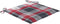 vidaXL - Tuinstoelkussens - 4 - st - 40x40x3 - cm - oxford - stof - ruitpatroon - rood