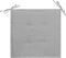 vidaXL - Tuinstoelkussens - 4 - st - 40x40x3 - cm - oxford - stof - grijs