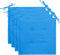vidaXL - Tuinstoelkussens - 4 - st - 40x40x3 - cm - oxford - stof - blauw
