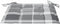 vidaXL - Tuinstoelkussens - 4 - st - 40x40x3 - cm - oxford - stof - ruitpatroon - grijs