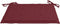 vidaXL - Tuinstoelkussens - 4 - st - 40x40x3 - cm - oxford - stof - wijnrood