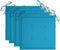 vidaXL - Tuinstoelkussens - 4 - st - 40x40x3 - cm - oxford - stof - blauw