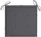 vidaXL - Tuinstoelkussens - 4 - st - 40x40x3 - cm - oxford - stof - antracietkleurig
