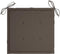 vidaXL - Tuinstoelkussens - 4 - st - 40x40x3 - cm - oxford - stof - taupe