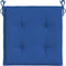 vidaXL - Tuinstoelkussens - 4 - st - 40x40x3 - cm - oxford - stof - koningsblauw