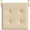 vidaXL - Tuinstoelkussens - 4 - st - 40x40x3 - cm - oxford - stof - beige