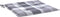 vidaXL - Tuinstoelkussens - 4 - st - 40x40x3 - cm - oxford - stof - ruitpatroon - grijs