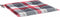 vidaXL - Tuinstoelkussens - 4 - st - 40x40x3 - cm - oxford - stof - ruitpatroon - rood