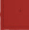 vidaXL - Tuinstoelkussens - 4 - st - 40x40x3 - cm - oxford - stof - rood