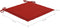 vidaXL - Tuinstoelkussens - 4 - st - 40x40x3 - cm - oxford - stof - rood
