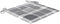 vidaXL - Tuinstoelkussens - 4 - st - 40x40x3 - cm - oxford - stof - ruitpatroon - grijs