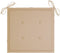 vidaXL - Tuinstoelkussens - 4 - st - 50x50x3 - cm - oxford - stof - beige