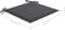 vidaXL - Tuinstoelkussens - 4 - st - 50x50x3 - cm - oxford - stof - antracietkleurig