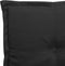 vidaXL - Tuinstoelkussens - 4 - st - 50x50x3 - cm - oxford - stof - zwart