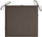 vidaXL - Tuinstoelkussens - 4 - st - 50x50x3 - cm - oxford - stof - taupe