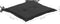 vidaXL - Tuinstoelkussens - 4 - st - 50x50x3 - cm - oxford - stof - zwart