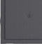 vidaXL - Tuinstoelkussens - 4 - st - 50x50x3 - cm - oxford - stof - antracietkleurig