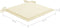 vidaXL - Tuinstoelkussens - 4 - st - 50x50x3 - cm - oxford - stof - beige
