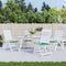 vidaXL - Tuinstoelkussens - 4 - st - 50x50x3 - cm - oxford - stof - groen