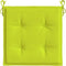vidaXL - Tuinstoelkussens - 4 - st - 50x50x3 - cm - oxford - stof - felgroen