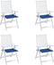 vidaXL - Tuinstoelkussens - 4 - st - 50x50x3 - cm - oxford - stof - koningsblauw