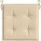 vidaXL - Tuinstoelkussens - 4 - st - 50x50x3 - cm - oxford - stof - beige