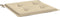 vidaXL - Tuinstoelkussens - 4 - st - 50x50x3 - cm - oxford - stof - beige