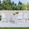 vidaXL - Tuinstoelkussens - 4 - st - gestreept - 40x40x3 - cm - stof - wit - en - blauw