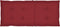 vidaXL - Tuinstoelkussens - 4 - st - hoge - rug - 120x50x3 - cm - stof - wijnrood