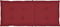 vidaXL - Tuinstoelkussens - 4 - st - hoge - rug - 120x50x3 - cm - stof - wijnrood