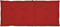 vidaXL - Tuinstoelkussens - 4 - st - hoge - rug - 120x50x3 - cm - stof - rood