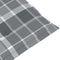 vidaXL - Tuinstoelkussens - 6 - st - 100x50x3 - cm - oxford - stof - ruitpatroon - grijs