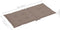 vidaXL - Tuinstoelkussens - 6 - st - 100x50x3 - cm - oxford - stof - taupe