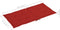 vidaXL - Tuinstoelkussens - 6 - st - 100x50x3 - cm - oxford - stof - rood